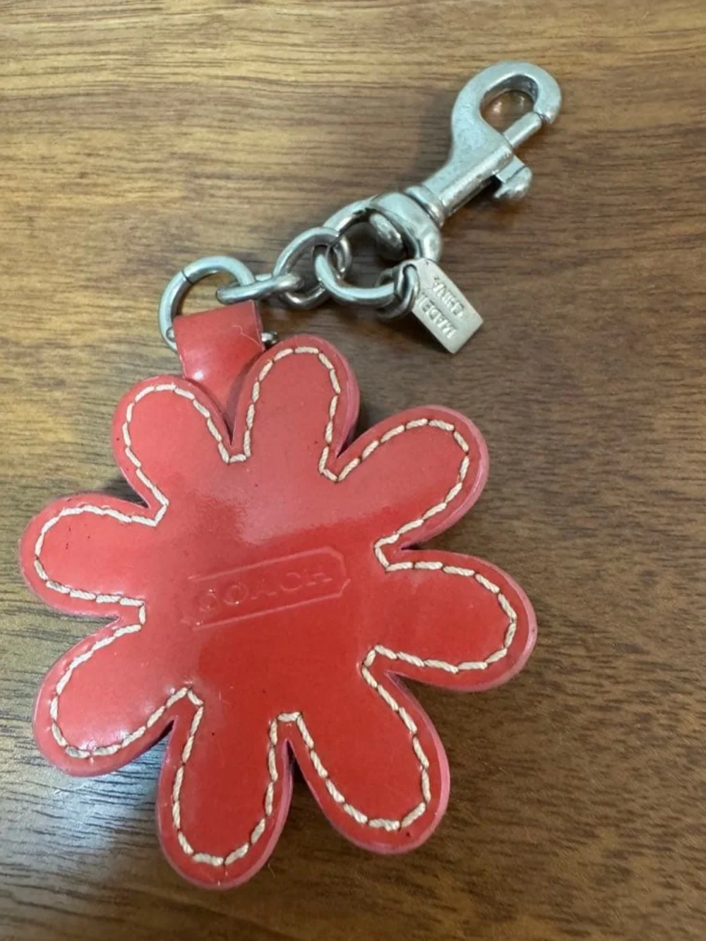 Coach Y2K Rhinestone Daisy Bag Charm EUC